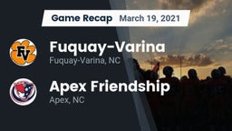 Recap: Fuquay-Varina  vs. Apex Friendship  2021