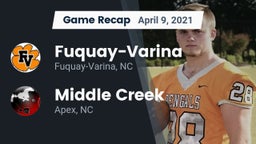 Recap: Fuquay-Varina  vs. Middle Creek  2021
