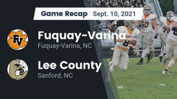 Recap: Fuquay-Varina  vs. Lee County  2021