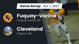 Recap: Fuquay-Varina  vs. Cleveland  2021