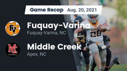 Recap: Fuquay-Varina  vs. Middle Creek  2021