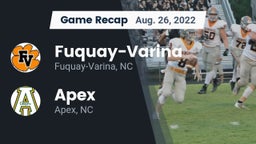Recap: Fuquay-Varina  vs. Apex  2022