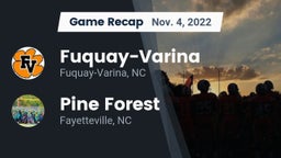 Recap: Fuquay-Varina  vs. Pine Forest  2022