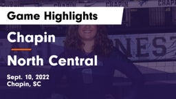 Chapin  vs North Central  Game Highlights - Sept. 10, 2022