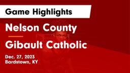 Nelson County  vs Gibault Catholic  Game Highlights - Dec. 27, 2023
