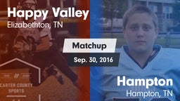Matchup: Happy Valley vs. Hampton  2016