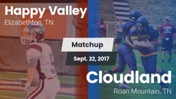 Matchup: Happy Valley vs. Cloudland  2017