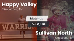 Matchup: Happy Valley vs. Sullivan North  2017
