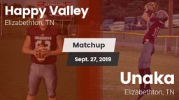 Matchup: Happy Valley vs. Unaka  2019