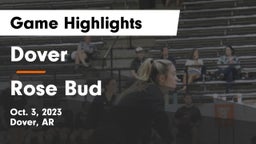 Dover  vs Rose Bud  Game Highlights - Oct. 3, 2023