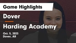 Dover  vs Harding Academy  Game Highlights - Oct. 5, 2023