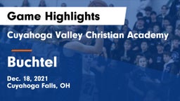 Cuyahoga Valley Christian Academy  vs Buchtel  Game Highlights - Dec. 18, 2021