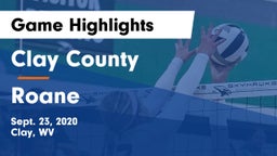 Clay County  vs Roane  Game Highlights - Sept. 23, 2020