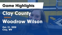 Clay County  vs Woodrow Wilson  Game Highlights - Oct. 21, 2020