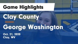 Clay County  vs George Washington Game Highlights - Oct. 21, 2020