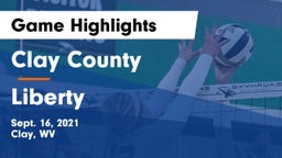 Clay County  vs Liberty  Game Highlights - Sept. 16, 2021