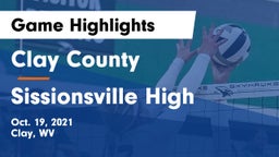 Clay County  vs Sissionsville High Game Highlights - Oct. 19, 2021