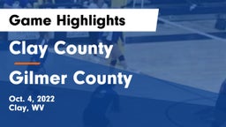 Clay County  vs Gilmer County  Game Highlights - Oct. 4, 2022