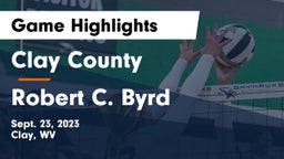 Clay County  vs Robert C. Byrd  Game Highlights - Sept. 23, 2023