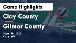 Clay County  vs Gilmer County  Game Highlights - Sept. 28, 2023