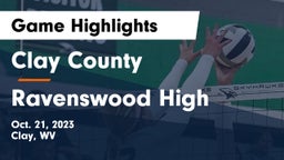 Clay County  vs Ravenswood High Game Highlights - Oct. 21, 2023