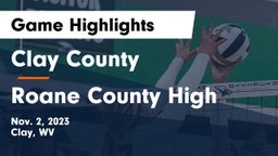 Clay County  vs Roane County High Game Highlights - Nov. 2, 2023