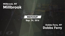 Matchup: Millbrook vs. Dobbs Ferry  2016