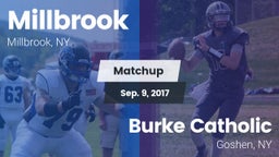 Matchup: Millbrook vs. Burke Catholic  2017