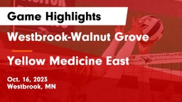 Westbrook-Walnut Grove  vs Yellow Medicine East  Game Highlights - Oct. 16, 2023