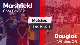 Matchup: Marshfield High vs. Douglas  2016