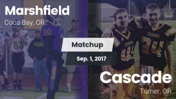 Matchup: Marshfield High vs. Cascade  2017