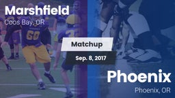 Matchup: Marshfield High vs. Phoenix  2017