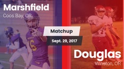 Matchup: Marshfield High vs. Douglas  2017