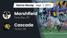 Recap: Marshfield  vs. Cascade  2017