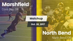 Matchup: Marshfield High vs. North Bend  2017