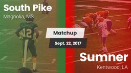Matchup: South Pike vs. Sumner  2017