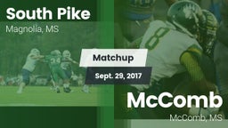 Matchup: South Pike vs. McComb  2017