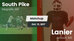 Matchup: South Pike vs. Lanier  2017