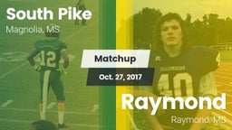 Matchup: South Pike vs. Raymond  2017