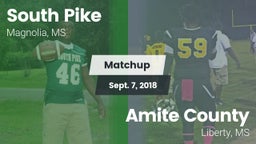 Matchup: South Pike vs. Amite County  2018