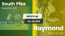 Matchup: South Pike vs. Raymond  2018