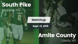 Matchup: South Pike vs. Amite County  2019