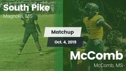 Matchup: South Pike vs. McComb  2019