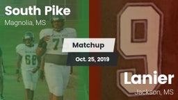 Matchup: South Pike vs. Lanier  2019