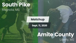 Matchup: South Pike vs. Amite County  2020
