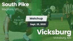 Matchup: South Pike vs. Vicksburg  2020