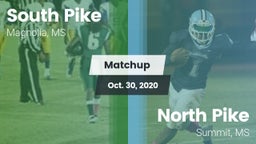 Matchup: South Pike vs. North Pike  2020
