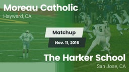 Matchup: Moreau Catholic vs. The Harker School 2016