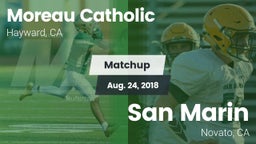 Matchup: Moreau Catholic vs. San Marin  2018