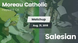 Matchup: Moreau Catholic vs. Salesian 2018